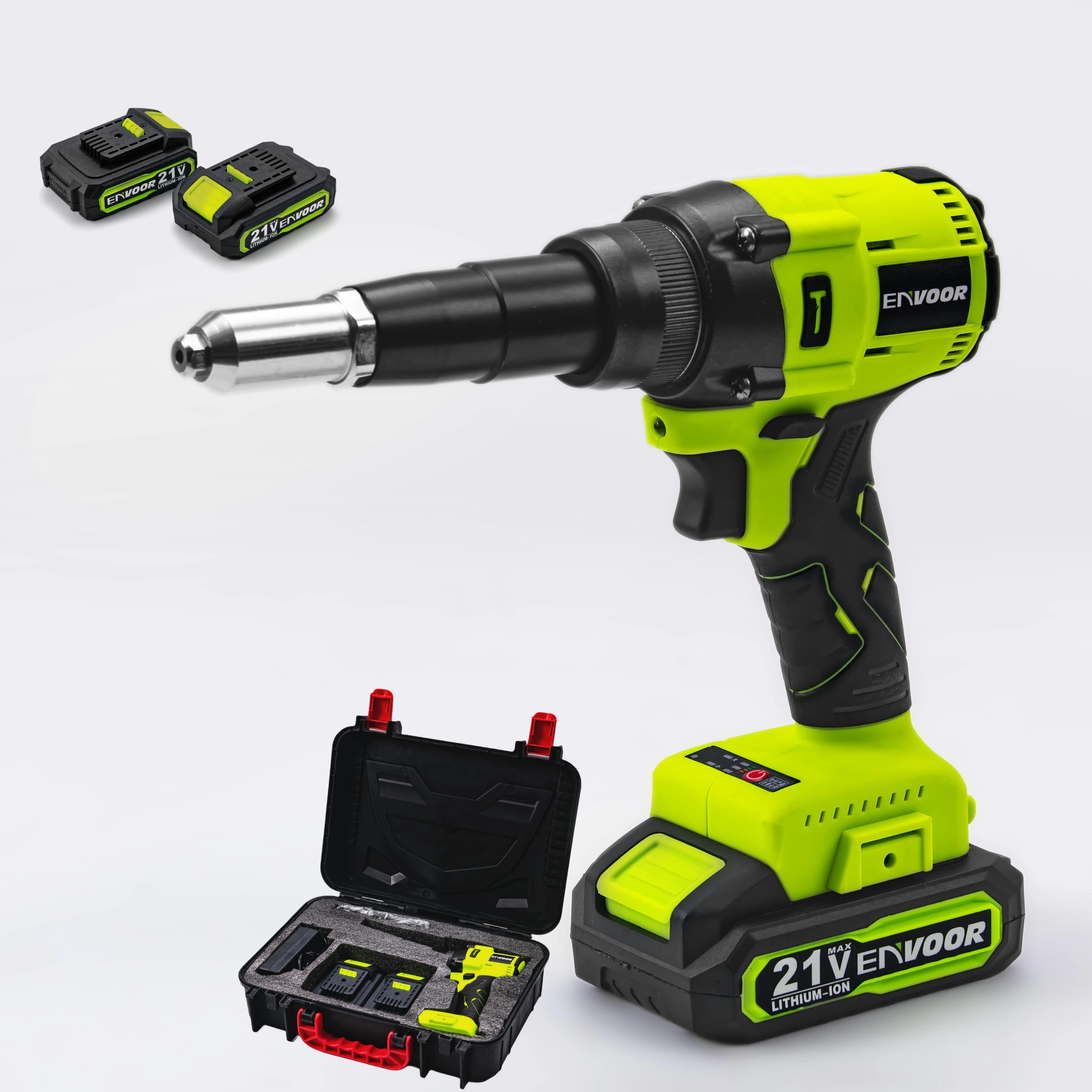 21v Battery Powder Brushless Electric Dc Cordless Nail Gun Machine For Wood And Wall