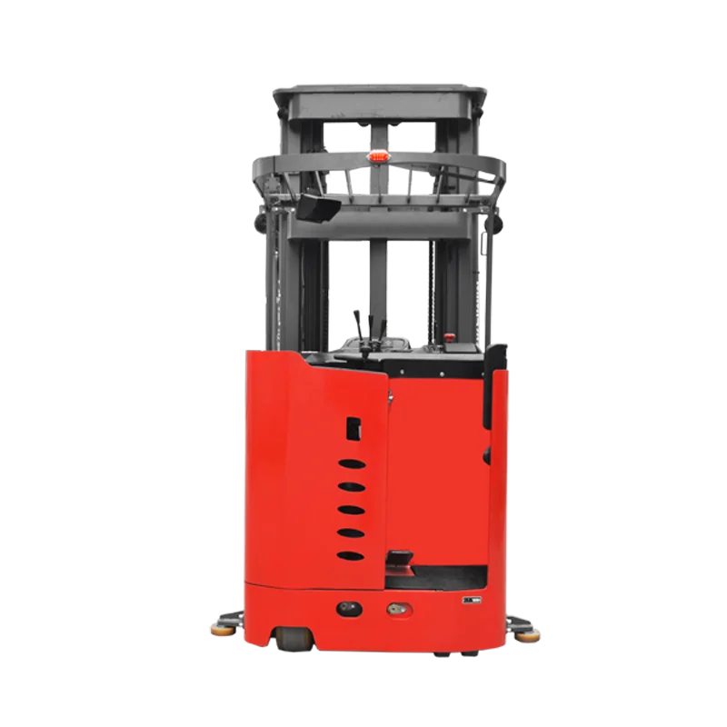 MIMA VNA Forklift 1000-1500kg 3-way Electric Pallet Stacker with Lifting Height 6500mm