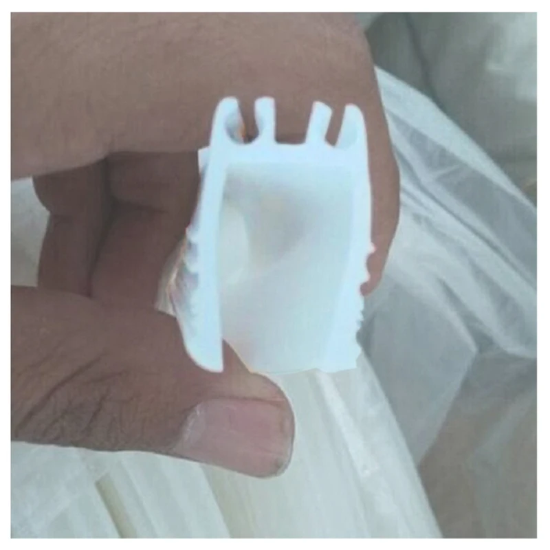 glazing U channel Silicone Rubber Seal Strip Vinyl PVC Edge Trim for building Glass Sliding Window Door Seals