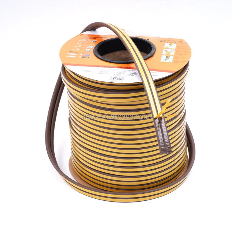 Высококачественные бесшумные уплотнительные ленты из вспененного этилвинилацетата, резиновая уплотнительная лента для дверей и окон, пыленепроницаемые пробковые уплотнители