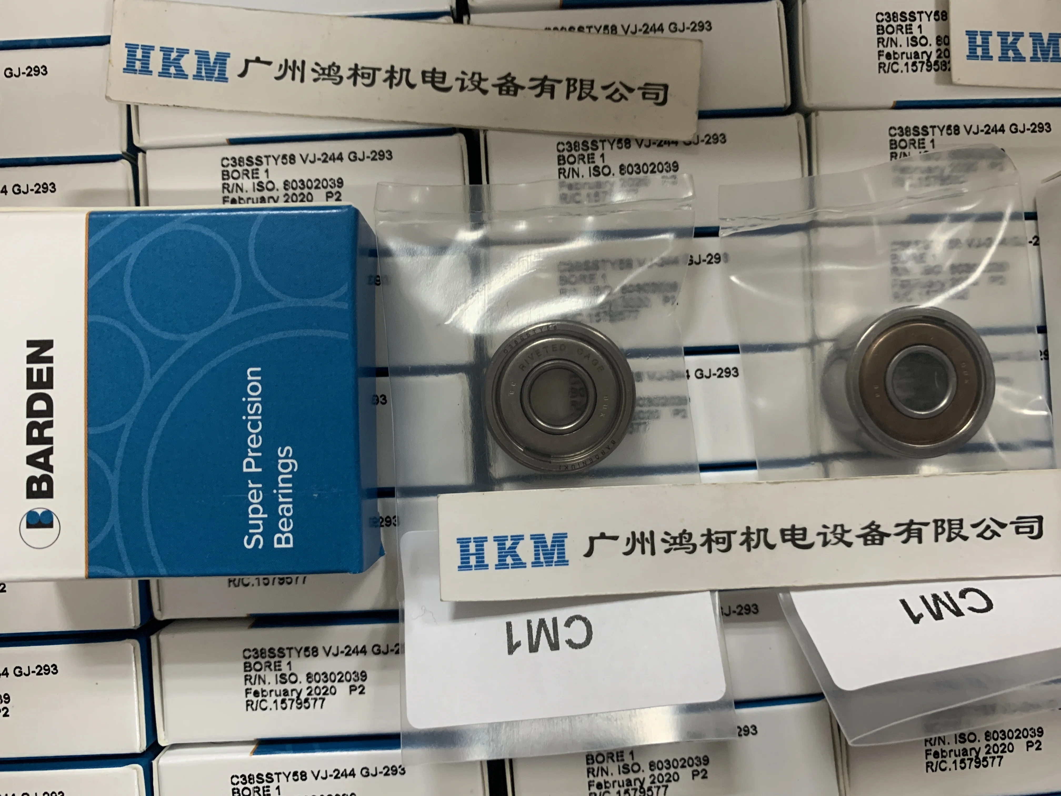 BARDEN BEARING C38SSTY58 for Turbomolecular Pump TURBOVAC361/TW250