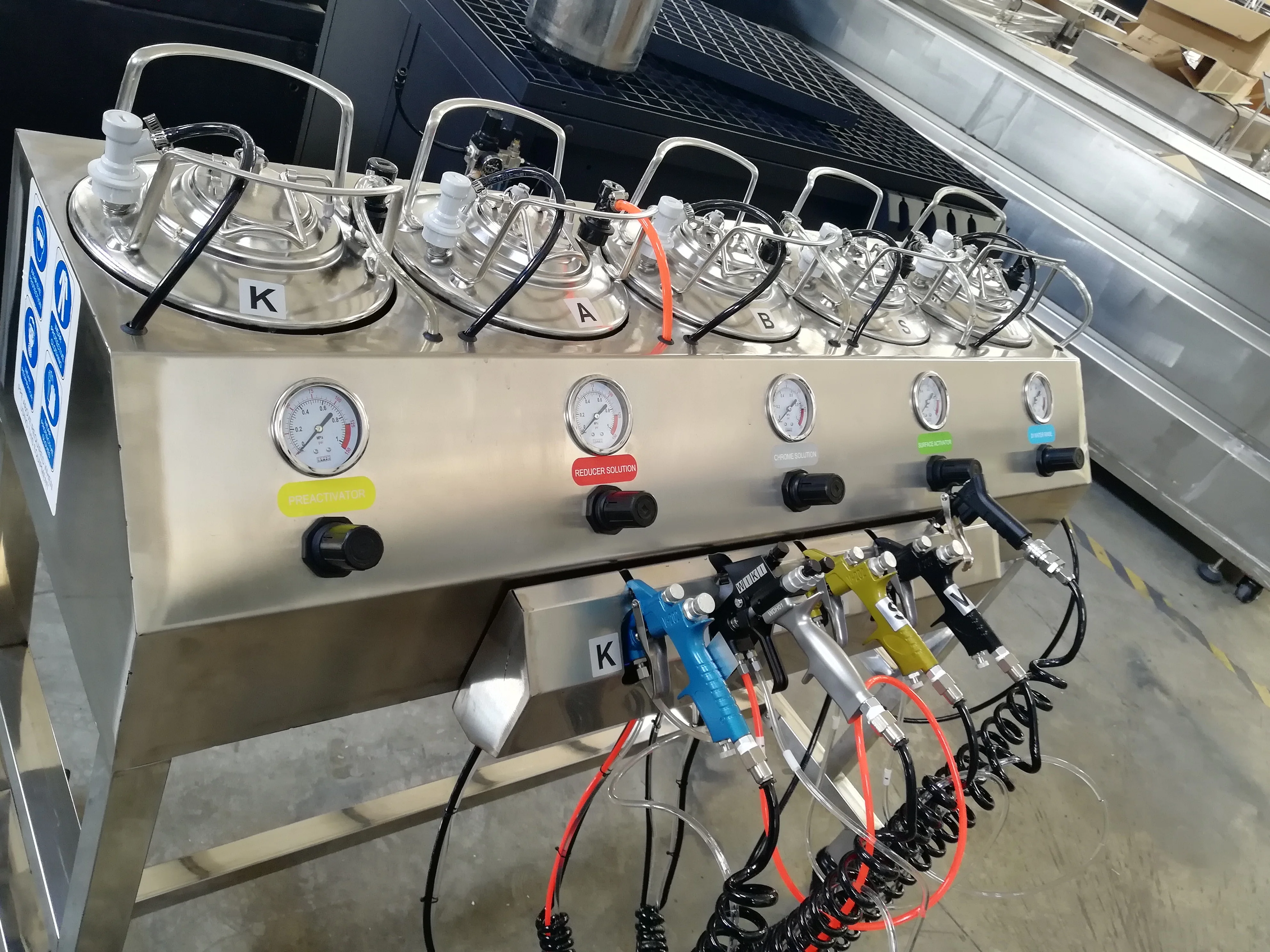 Nano Spray Chrome Hydro Chrome Machine Spray Chrome Plating Machine Stainless Steel Painting Equipment Metal Coating Machinery