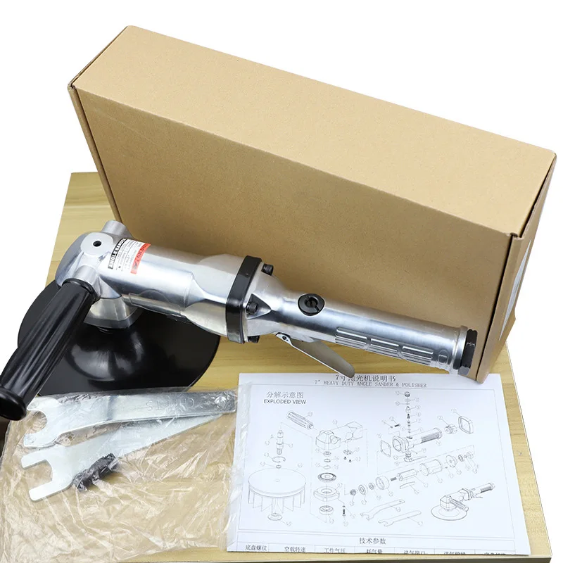 Factory Supply Pneumatic Sanding Machine Pneumatic Orbital Sander Pneumatic Brush Sander
