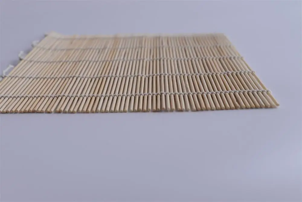 
Best wholesale bamboo sushi rolling mat,high quality Japanese & Korea style square rice kit rolling mat 