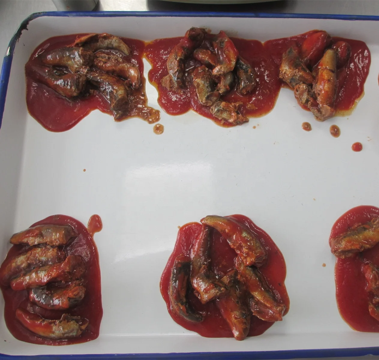 Canned Sardines In Tomato Sauce Vegetable Oil 155g 425g