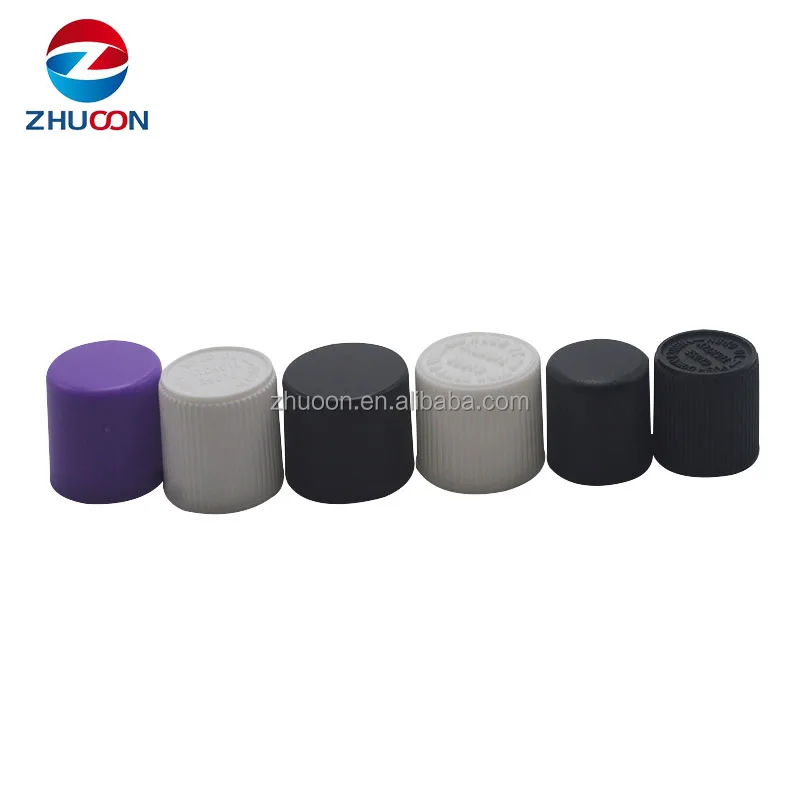 28-400, 28-410 White Child Resistant Cap w/F217 Liner, 28mm CRC plastic cap