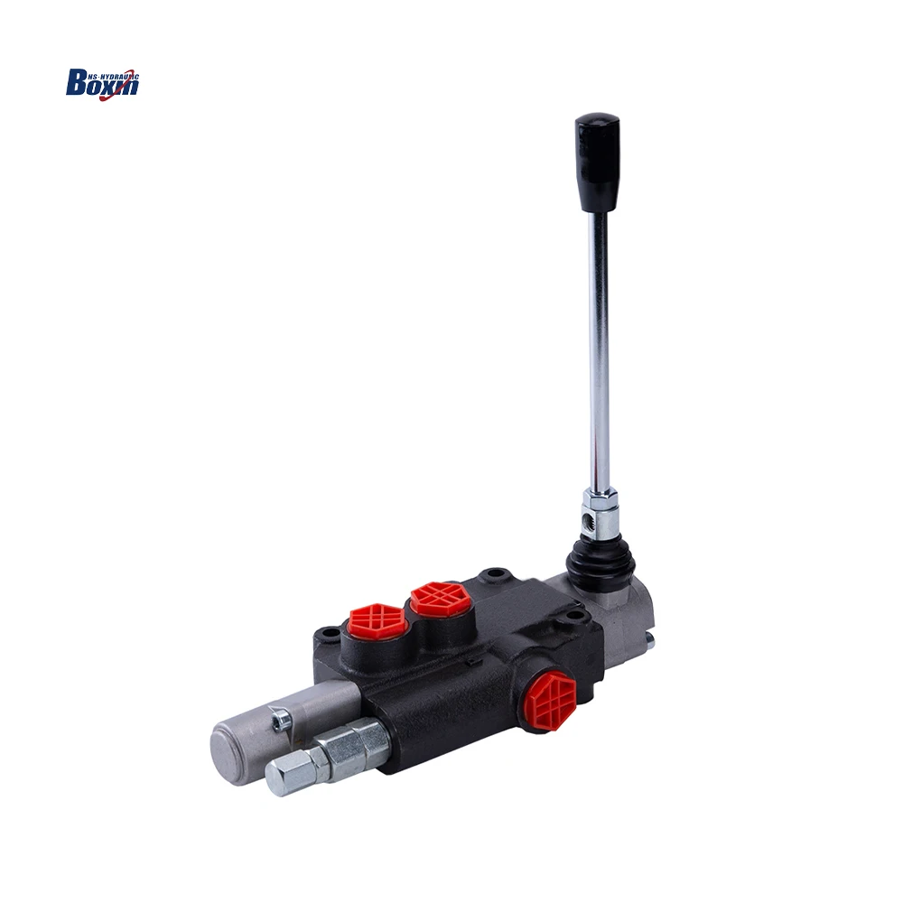 2 Lever 2 Position 80L/Min Hydraulic Solenoid Pressure Control Valve