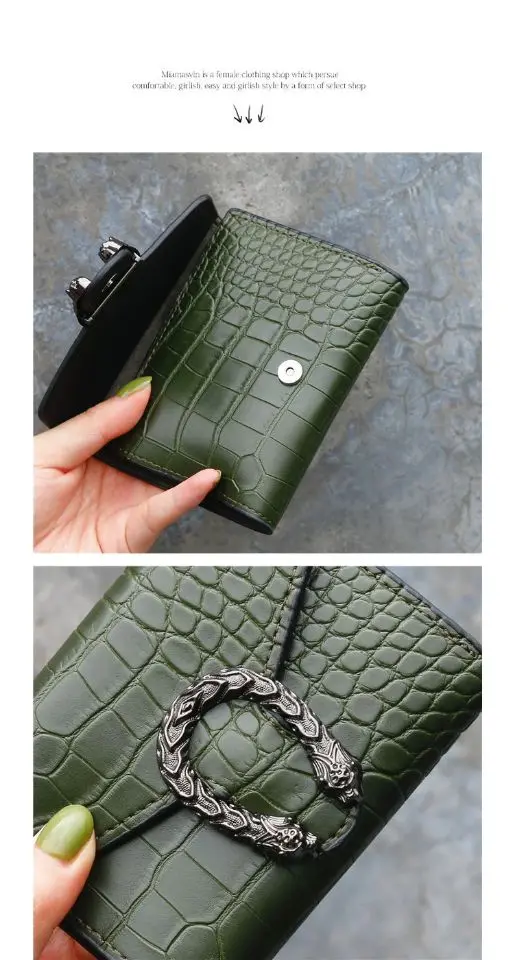 Женский клатч 2021 кошелек кожаный женский Маленький милый из искусственной кожи тройного сложения держатель для карт короткий женщин