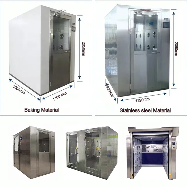 Intelligent voice air shower rooms for factory workshops enterprises