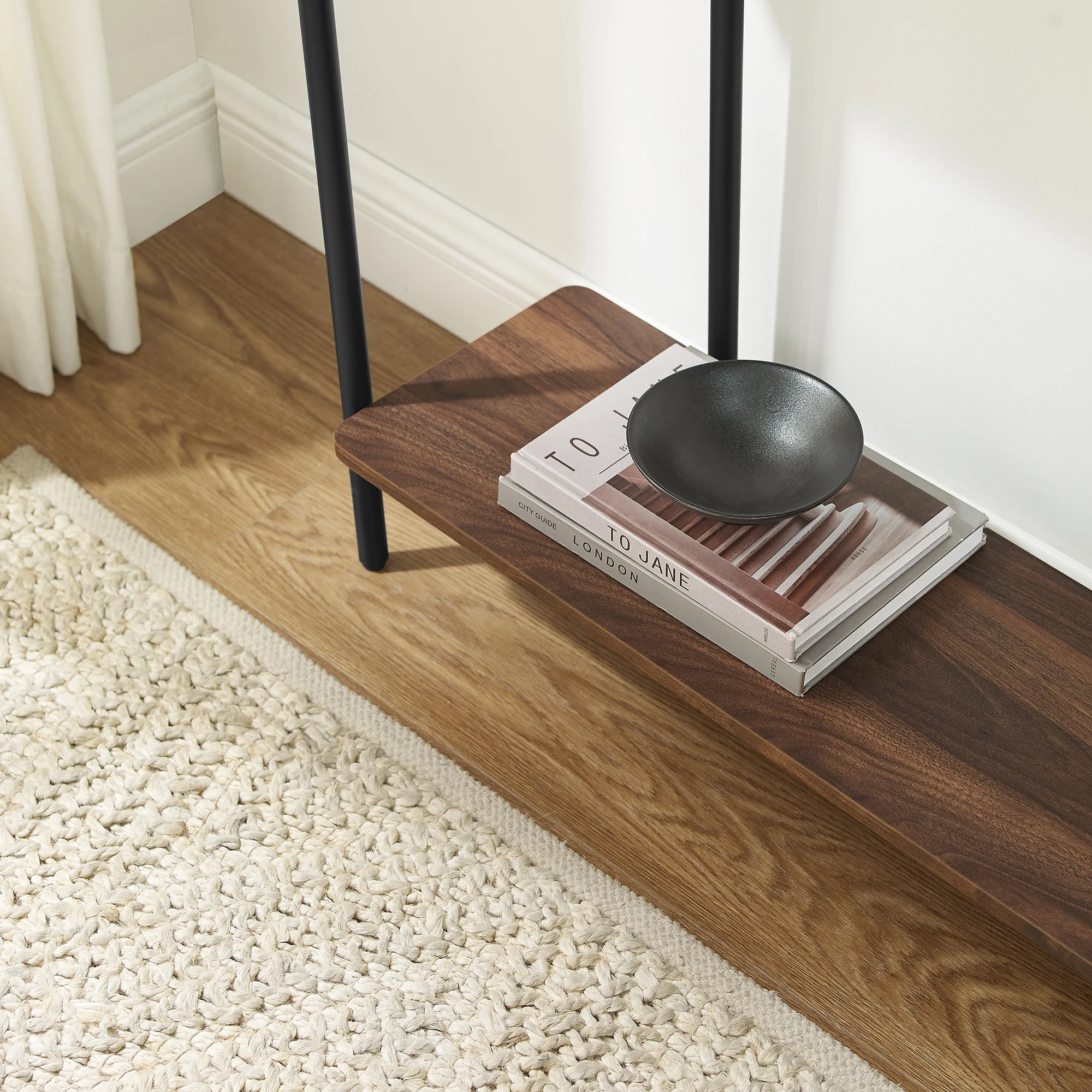 VASAGLE Hallway Black Narrow Sofa Table Living Room Decorating entry tables Console Table