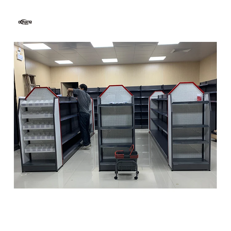 Factory Price Customized Multifunctional Heavy Metal Supermarket Shelf Retail Shelf