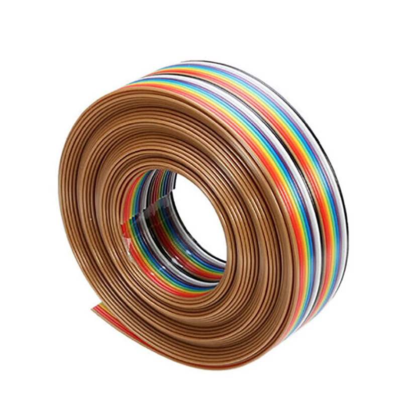 UL21311 FR-PE Flat Cable 4 Core 8 10 12 14 16 Gauge 8core Tinned Copper Bi Wire Speaker Cable
