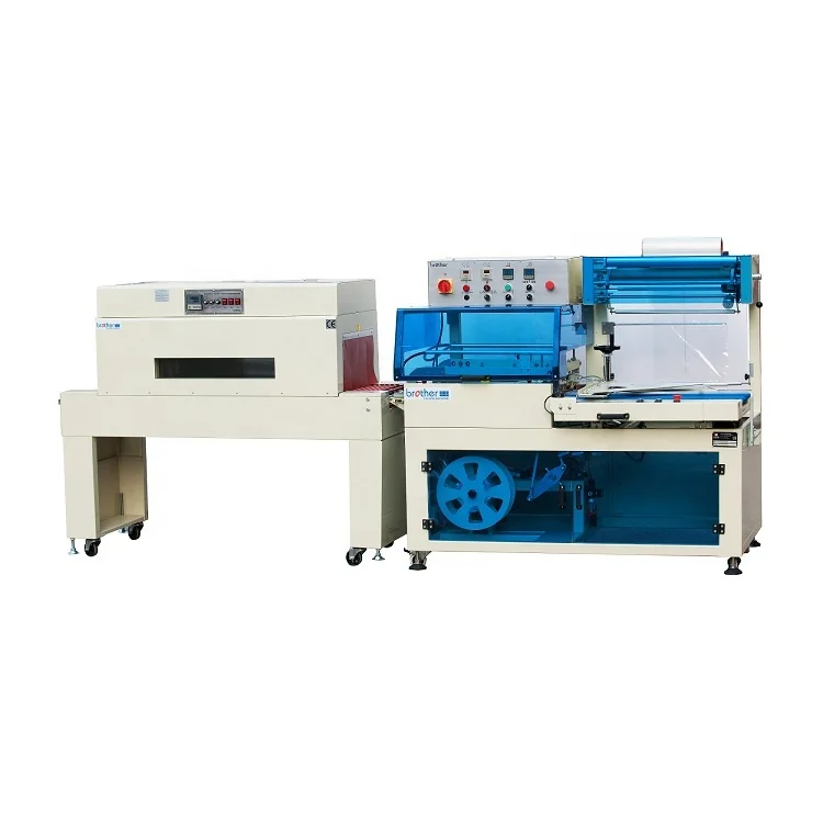 POF PVC PE Shrink Film Heat Shrink Wrapping Machine Shrink Wrap Film Machine Heat Shrink Tunnel Tube Packing Machine