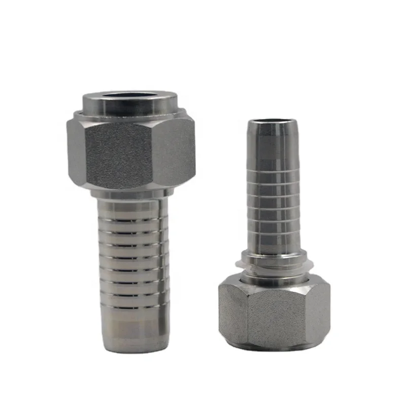 Lower price hydraulic hose pipe fitting reusable hydraulic hose fittings of quick coupler hydraulic 24211