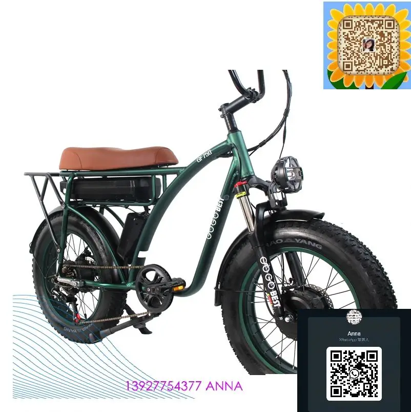 EU UK USA warehouse  GOGOBEST GF750 free shipping dual motor folding motorcycle batteries ebike electric bike