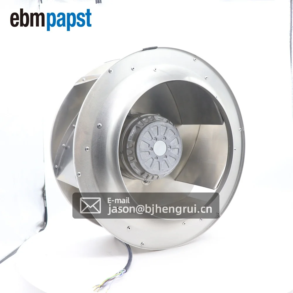 ЭБМ ПАПСТ R4D400-AL17-05 400V 400 мм 570 Вт AC центробежный вентилятор для высоковольтный инвертор шкаф M4D094-HA22-11