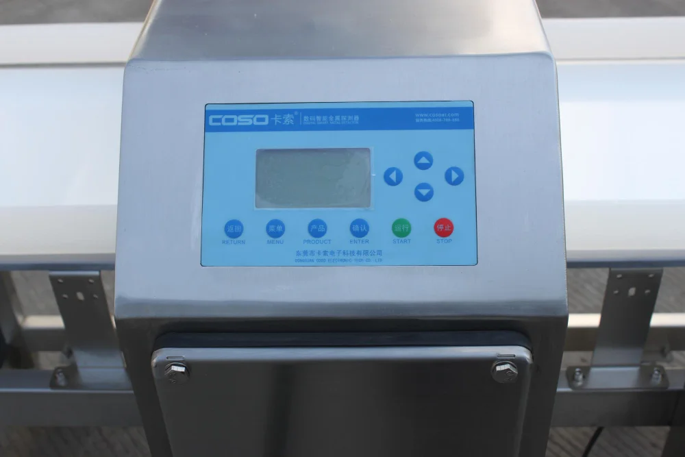 Цифровой конвейер детектор металла и пластика машина для латунь/медь/алюминий