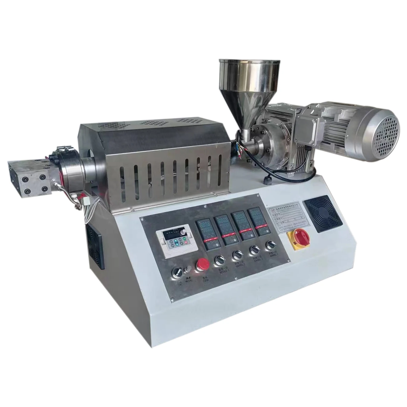 Customized Small Plastic PP PE PC PLA EVA TPU Sheet Lab Extruder Machine Extrusion Line