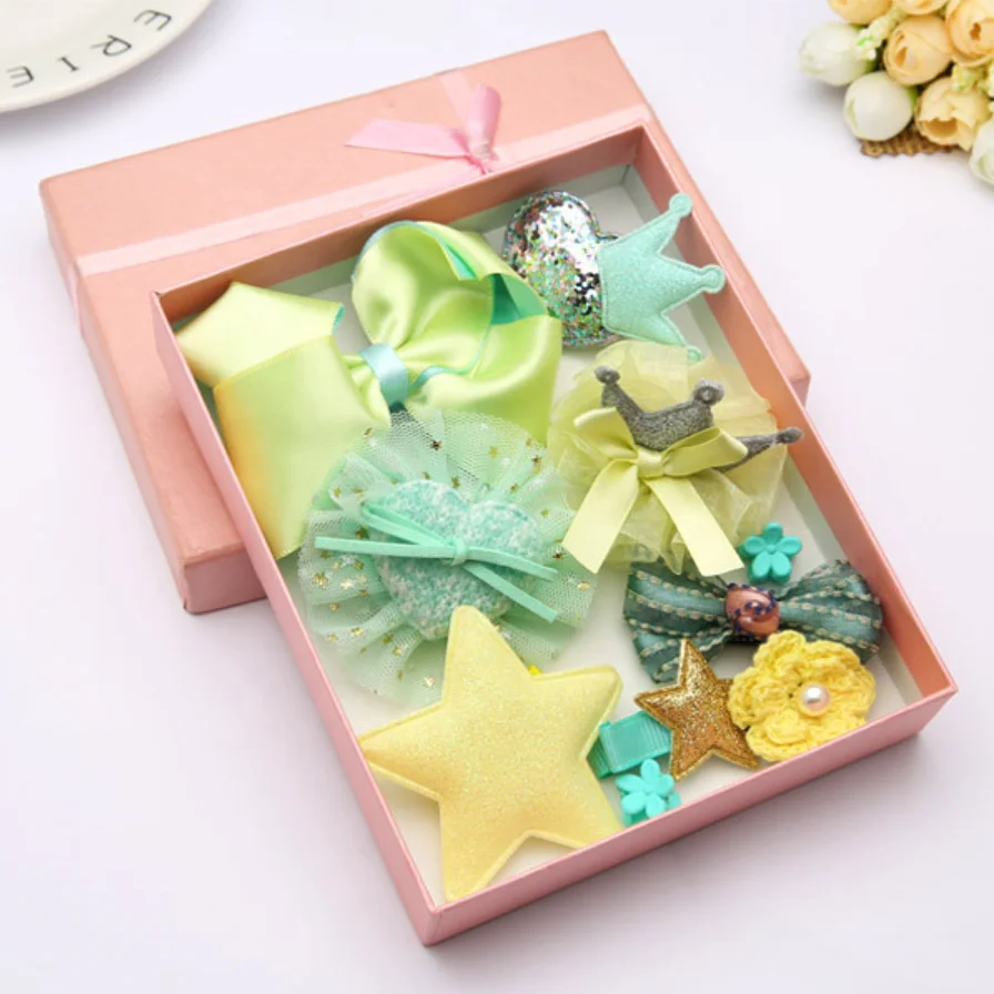 Wholesale Lovely Kids Girls Multi Color Comb Hair Care Accessories Hair Products Gift Package