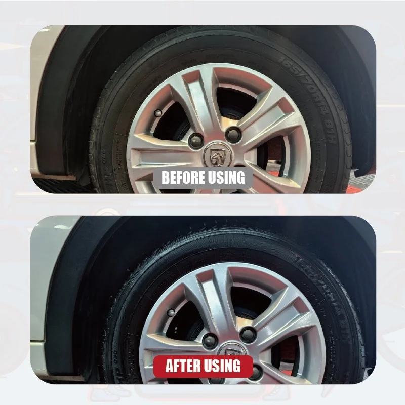 OEM Best Price Car Tire Shine Gel Tire Polishing Lasting Glossy