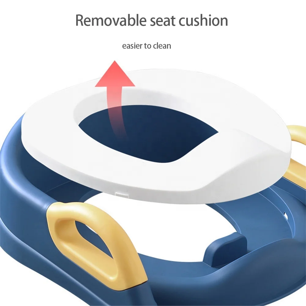 Small package Kids Children Cushion Child Baby Potty Training Toilet Chair Seat Ladder With Step Stool Ladder Toilet For Kids