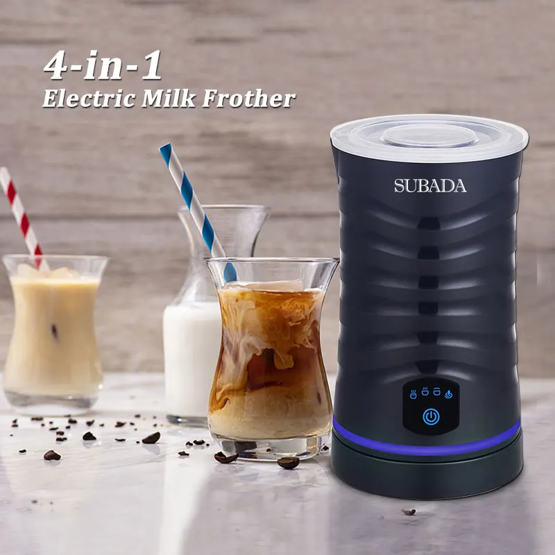 Dropship Electric Milk Frother Automatic Latte maker for Hot/Cold & Hot Chocolate Milk 220V/110V available