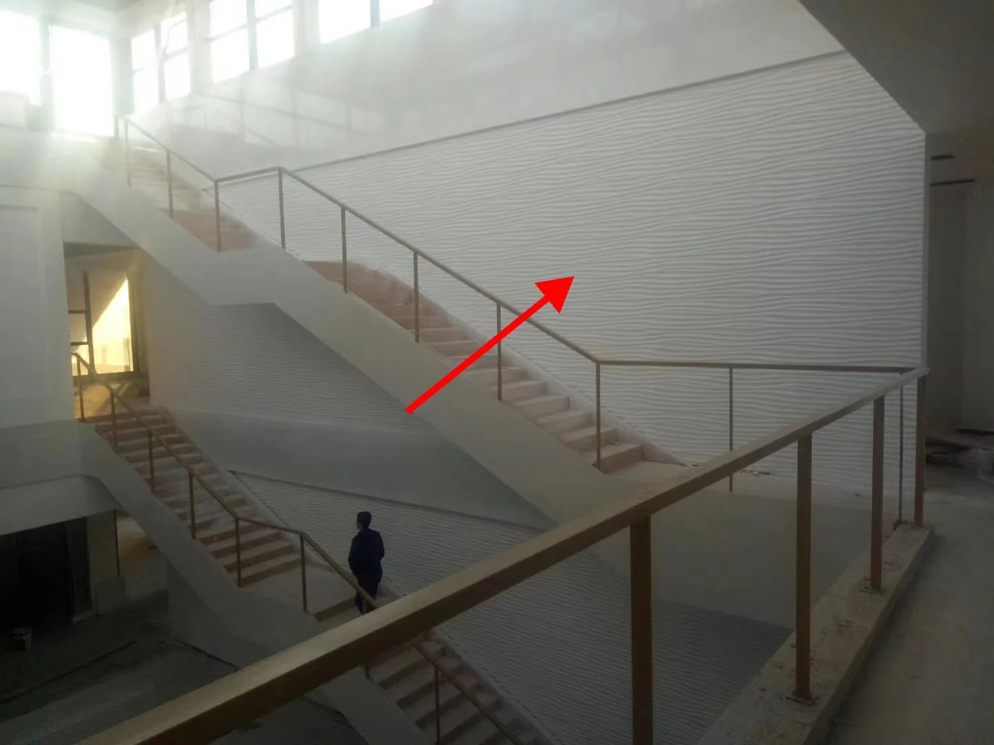 Factory direct sales of the best-selling GRG wave board for indoor walls, background walls