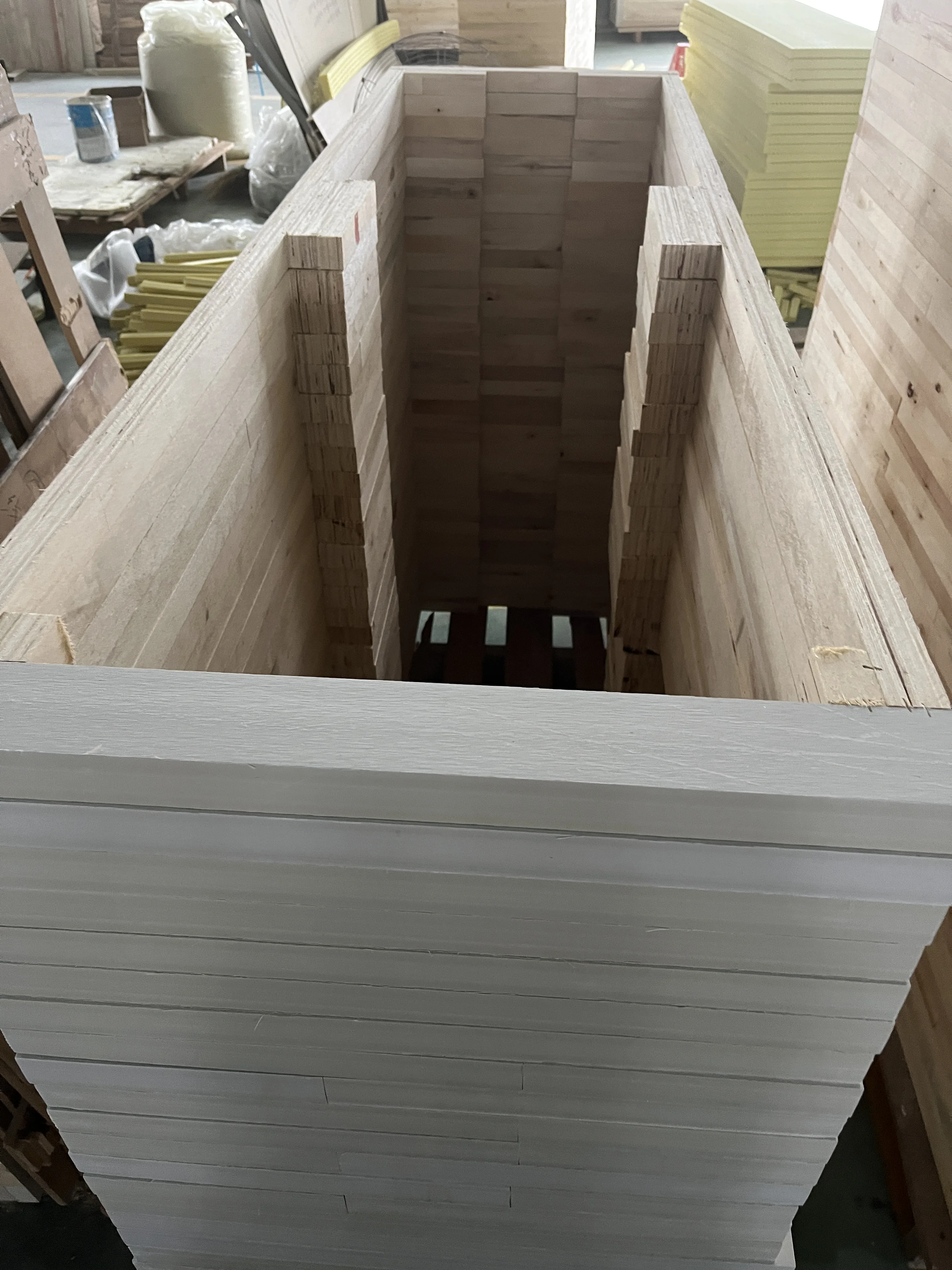 Waterproof Cheap honeycomb paper door WPC skin door like wood door for interior use