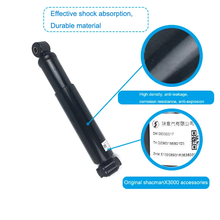 China price Shacman X3000 front Axle Air Spring Suspension shock absorber DZ96319680103 truck Cab Accessories