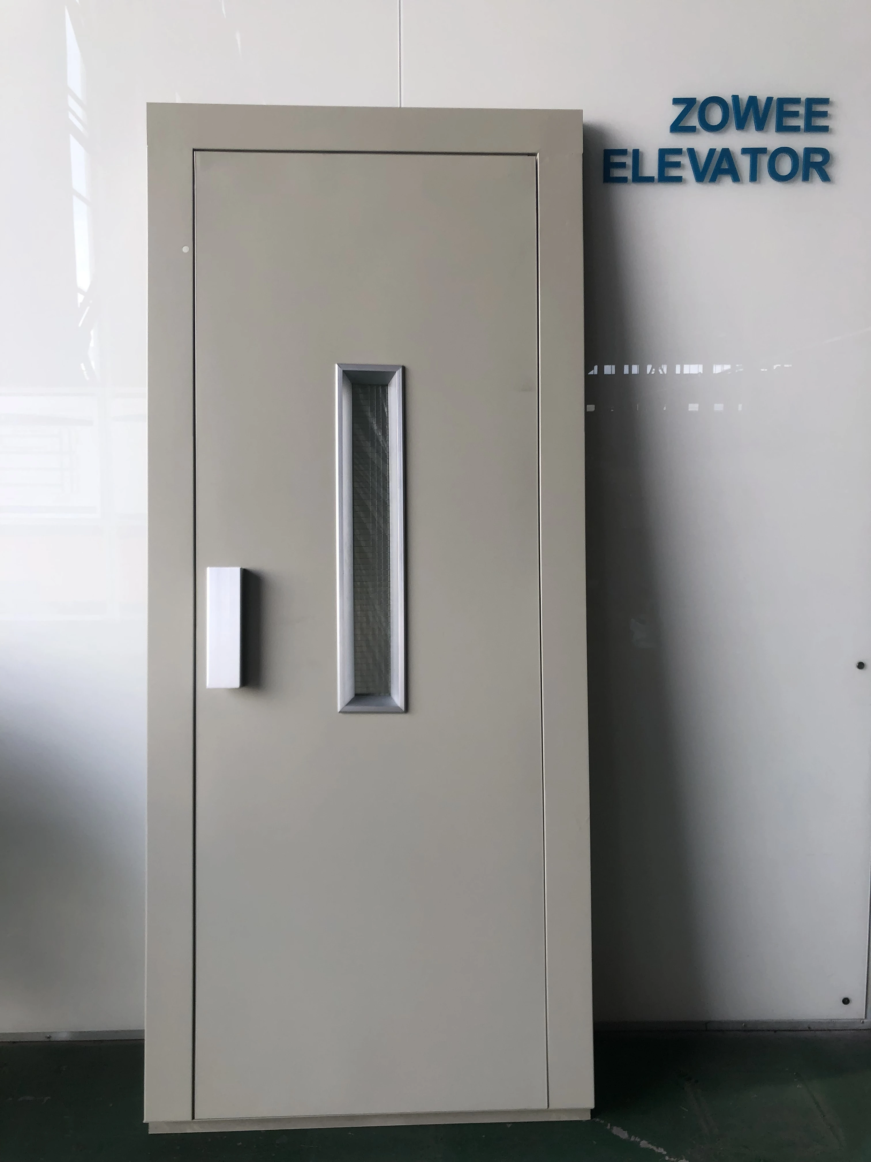 Zowee порошковый стальной Лифт 70 см 80 ручная дверь наружная для лифта