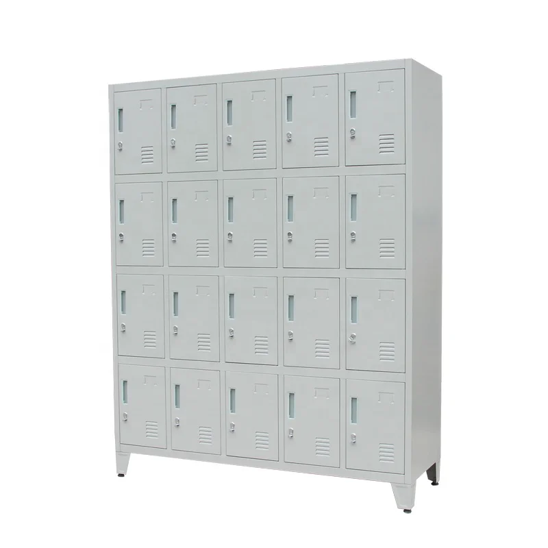 Good Quality Steel Wardrobe 20 Door Steel Locker Gym Mirrored Wardrobe/Clothes Locker/Clothes Cabinet