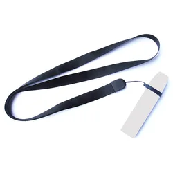 Custom Pen Holder Lanyards Rubber Ring Lanyard Silicon Rubber Ring Rope Neck Strap Nylon Polyester Ring Lanyards With Logo