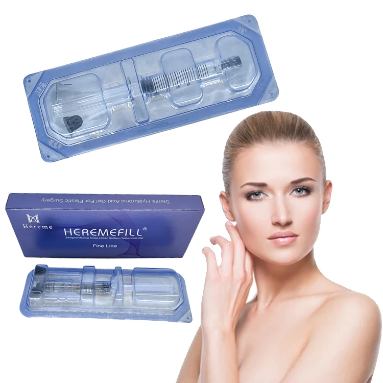 Heremefiller Mesotherapy Injection Facial Lifting Injections Cosmetic Hyaluronic Acid Dermal Filler For Wrinkles