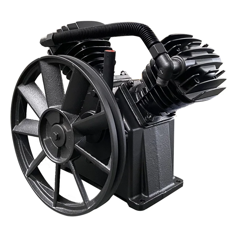 High Pressure Air-compressors 12bar 5.5kw 7.5hp Piston Air Compressor Belt Driven