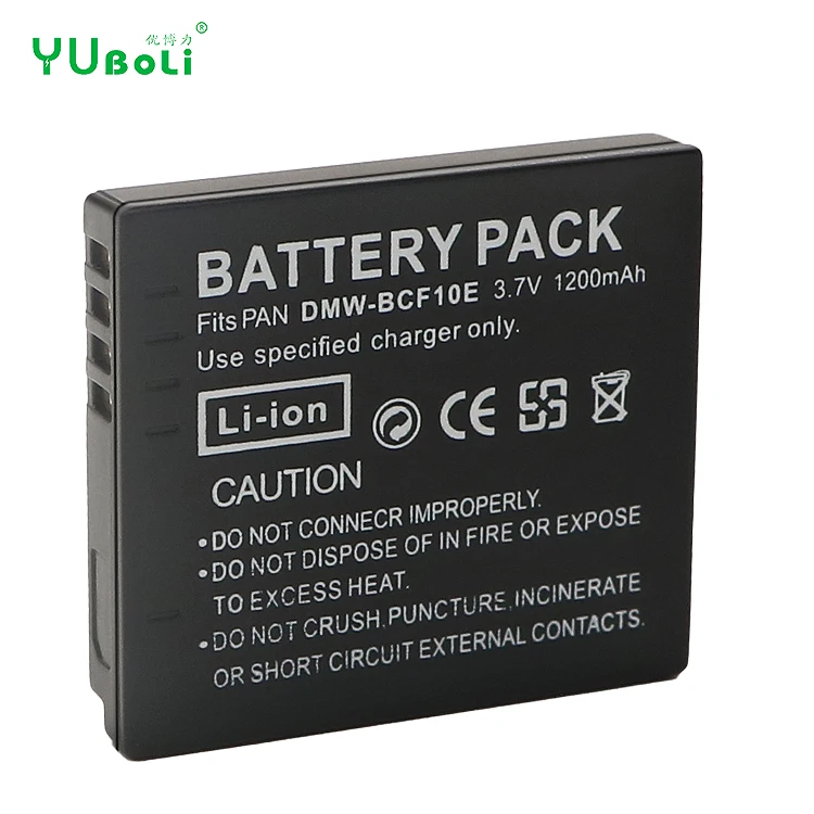DMW-BCF10 DMW BBCF10 DMWBCF10 DMW-BCF10E CGA-S009 Camera Replacement Battery for Panasonic Lumix DMC-FH3 FX48 FX75 FS6 FS7