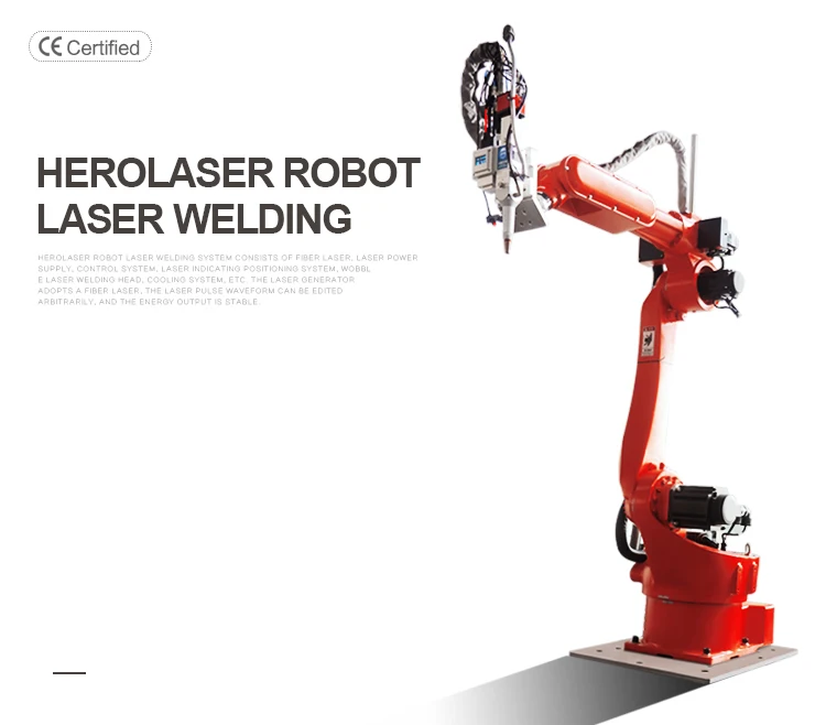 New Design Herolaser Robotic Multifunction Laser Welding Station Laser Welding Robots Trade