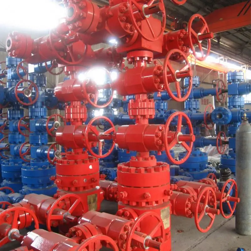 API 6A unitized wellhead and x-mas tree & equipment for oil production