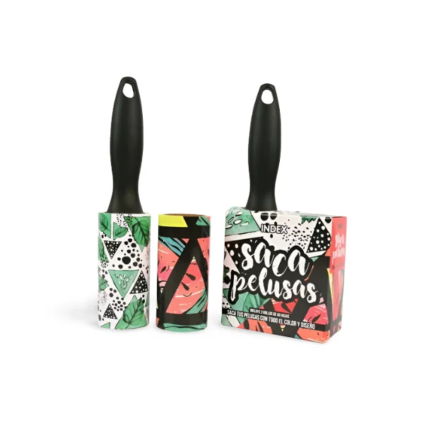 Lint Rollers for Clothes 540 Sheets Lint Roller for Pet Hair Extra Sticky with 6 Refill, 2 Handles,