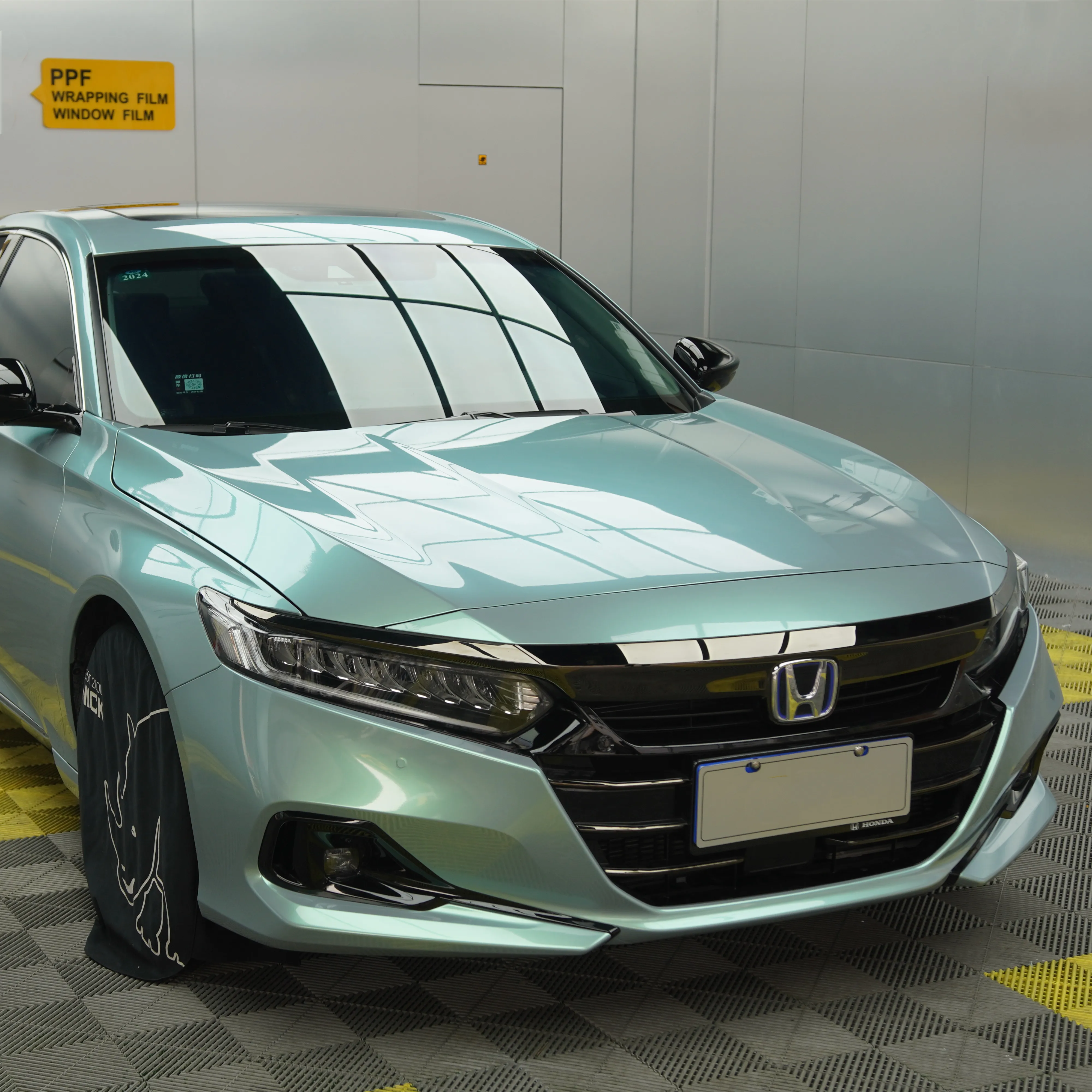 Car Color Shift Vinyl Wrap Chameleon Candy Green Car Vinyl Wrap