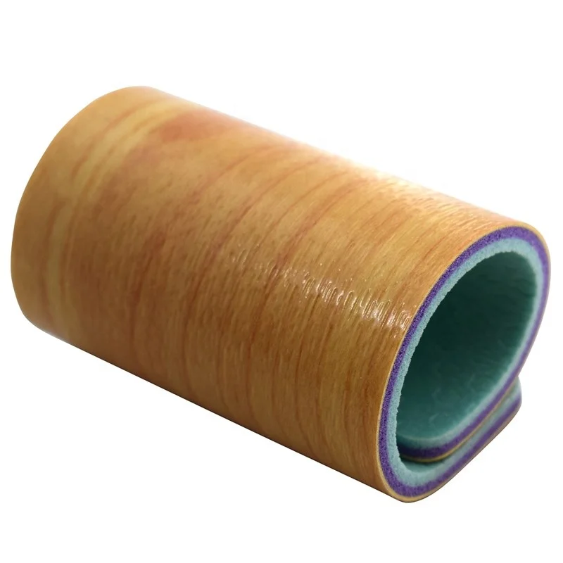 Factory sale wood parquet indoors Vinyl sport flooring 4.5~8mm used basketball court floors roll mats