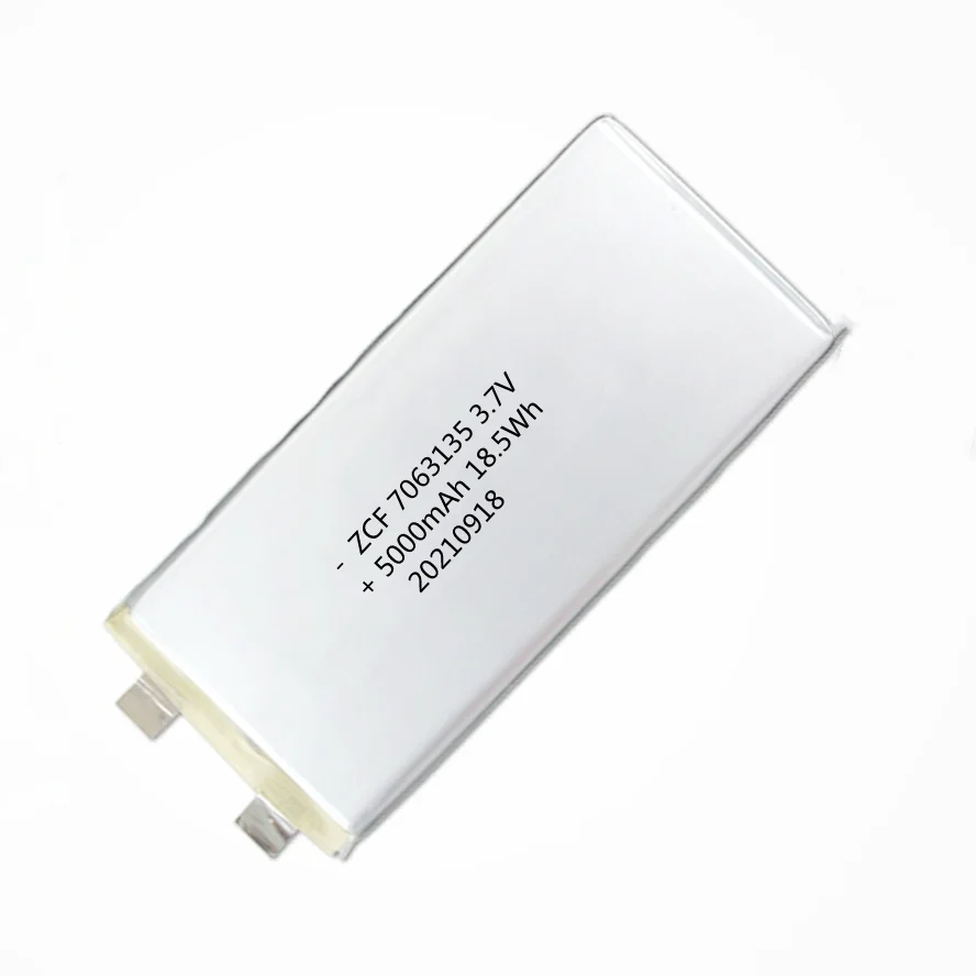 ZCF 7036135  5000mAh 3.7V Rechargeable Polymer Lithium Ion Battery for Tablet PC Diving Camera Drones