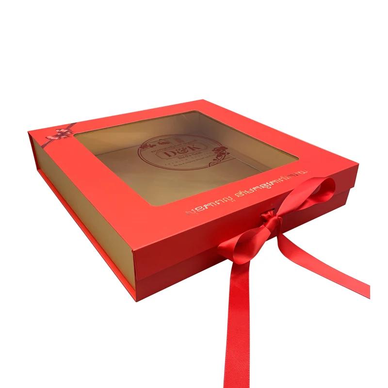 Luxury gold small nama wedding kitkat chocolate creative favor gift paper rigid clamshell praline box wat my logo