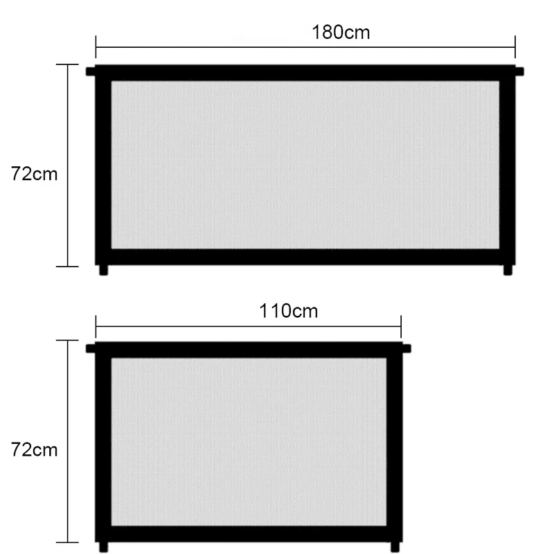Portable Cheap Indoor Baby Bed Security Barrier Folding Pet Dog Gate Safety Fence Pet Gates
