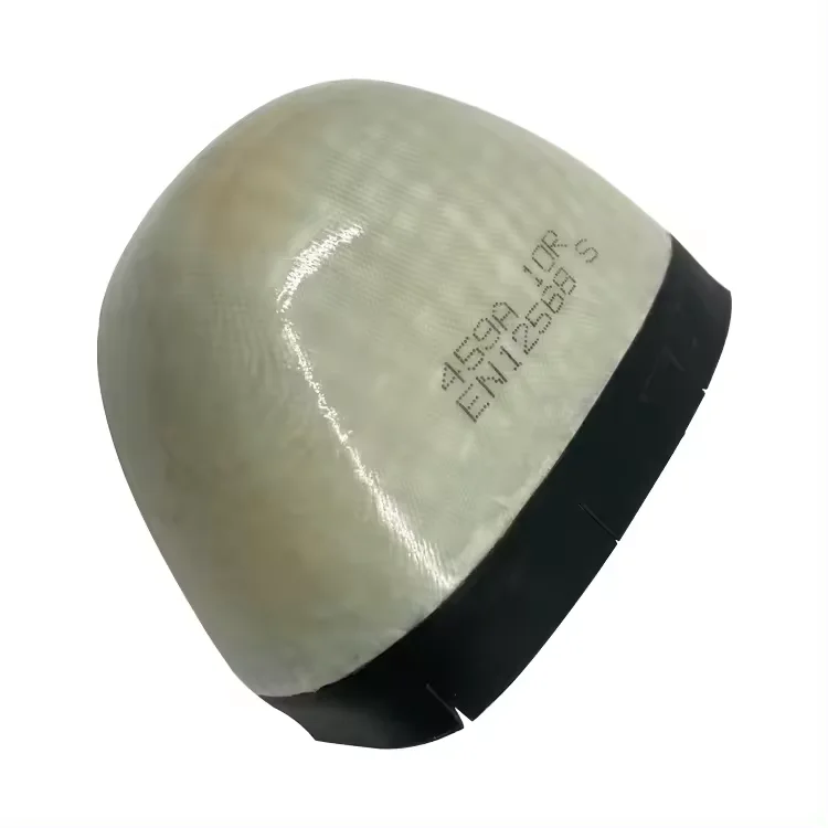 Anti static toe caps environmentally friendly safety protection materials anti impact toe caps fiber glass toe caps