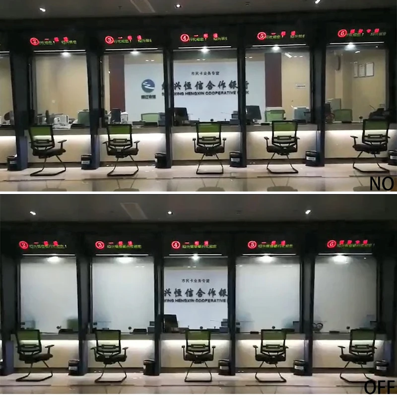 Self Adhesive Magic PDLC Glass Smart Film For Home
