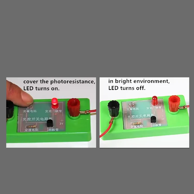 Lab Electricity Kit Junior High School Electromagnetics Physics Circuit Equipment Student Self-Study Science Kits