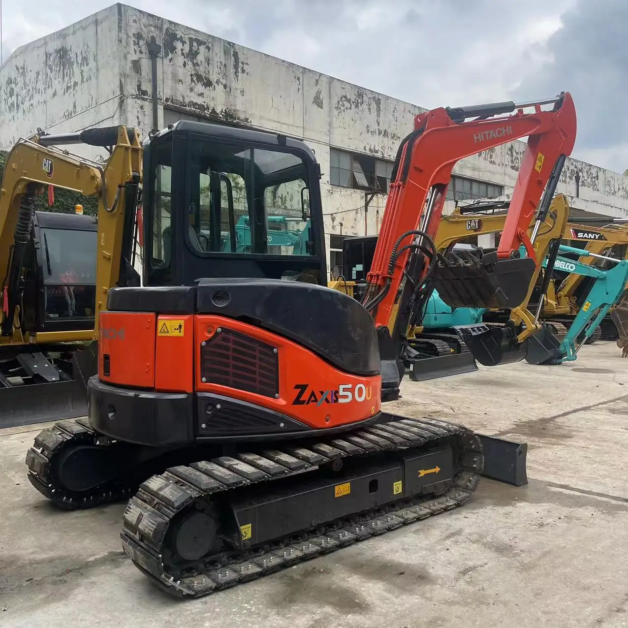 Original High Quality Hitachi ZX50U /Used excavator machine hitachi 50 excavator for sale 5 ton excavator