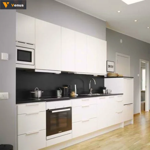 Разноцветные кухонные шкафы австралийского стандарта современный дизайн глянцевый кухонный шкаф