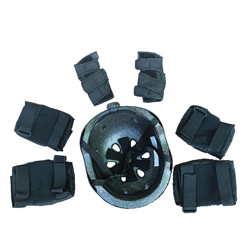 CE Certification Hot Selling Kids Adult Protective Gear Set  Bike Skate Skateboard Helmet Knee And Elbow Wrist Pads