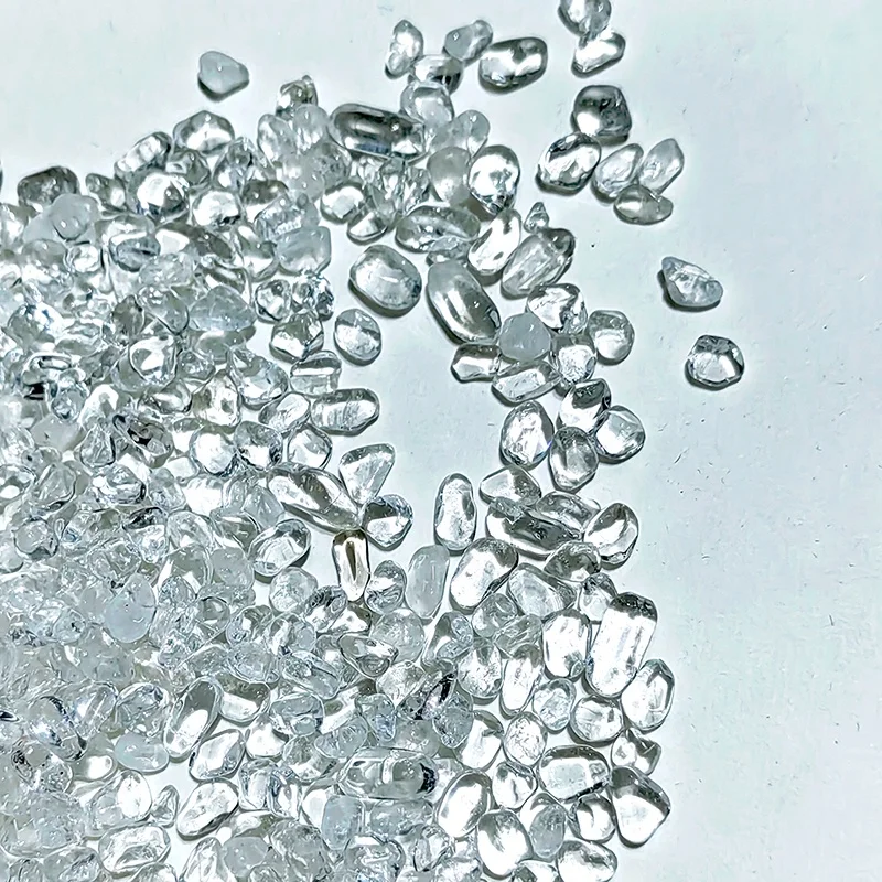 Wholesale Natural clear quartz white rock crystals stones gravel tumbled stone